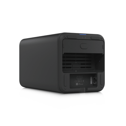 UniFi UNAS-2 – Almacenamiento en Red (NAS) Compacto con 2 Bahías para HDD de 3.5”, Puerto de Red 2.5 GbE, Conectividad USB-C y Adaptador PoE++ Incluido