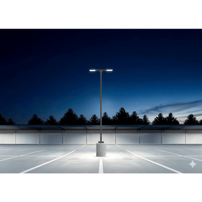 Luminaria LED EAX / 5,000-30,000 Lúmenes Ajustables / Temperatura de Color 30K-50K Switchable / 4 Ópticas SwitchOptics™ Type II-V / Montaje Universal UPM / IP66 / 120-347V