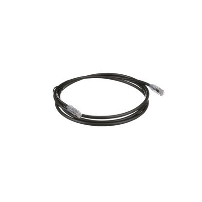Cable de Parcheo UTP, Cat6A, 24 AWG, CM, Color Negro, 3.05 Metros (10 Pies)