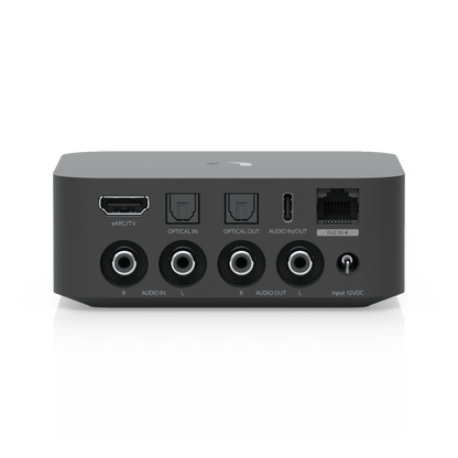 Streamer de Audio Digital PoE Multi-Zona Compacto con Diseño Versátil, Control Intuitivo y Compatibilidad con Múltiples Servicios de Streaming de Música