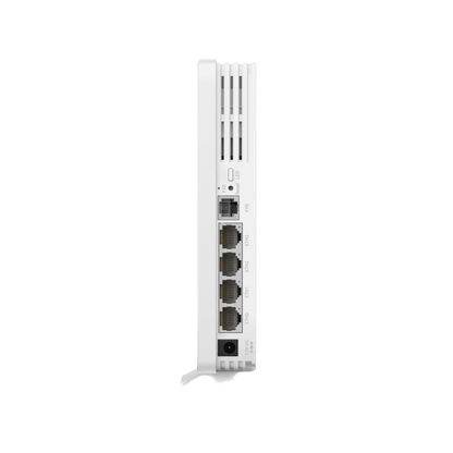 Access Point Wi-Fi 6 GPON Desktop / AX1800 1.8 Gbps / 4 Puertos Gigabit + 1 FXS / Gestión Omada Unificada / Cobertura 140 m² (1500 ft²) / Hasta 120 Clientes / MU-MIMO 2x2 / OFDMA