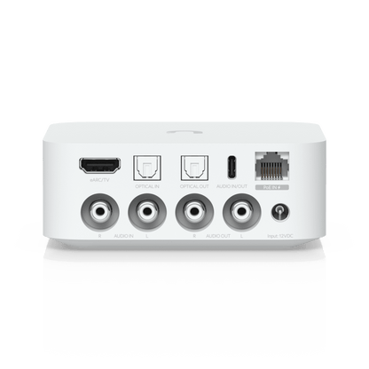 Streamer de Audio Digital PoE Multi-Zona Compacto con Diseño Versátil, Control Intuitivo y Compatibilidad con Múltiples Servicios de Streaming de Música