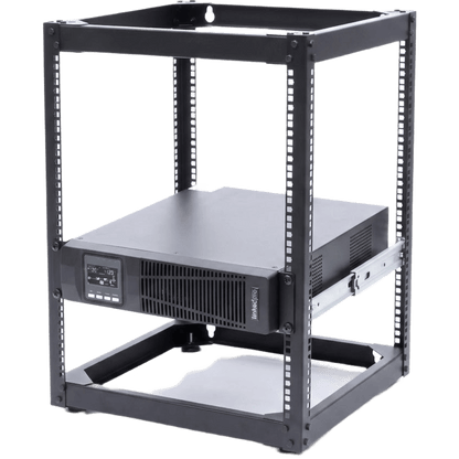 UPS de 1000VA/900W / Topología On-Line Doble Conversión / Entrada y Salida de 120 Vca / Clavija de Entrada NEMA 5-20P / Pantalla LCD Configurable / Formato Rack/Torre / 8 Salidas
