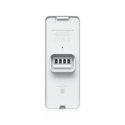 Lector Retrofit OSDP para Interior y Exterior con Soporte para Tarjeta NFC, Compatible con UniFi Retrofit Hub y Cableado Existente