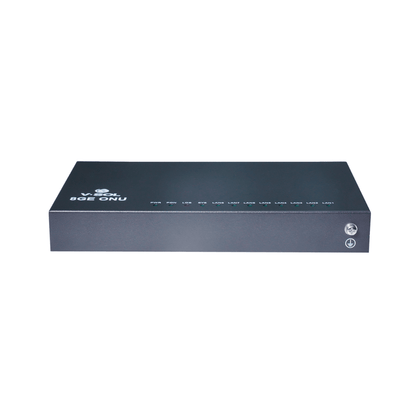 ONU Dual EPON/GPON / 8 Puertos PoE 802.3at Gigabit /  1 Puerto SC/UPC