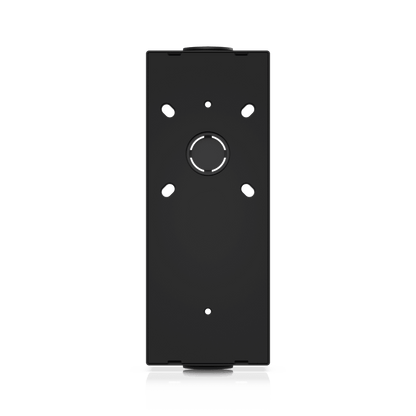 Caja de Conexión Color Negro para Lectores Profesionales UniFi Access y Doorbell, Montaje en Superficie Plana, Compatible con Conduit de 3/4”