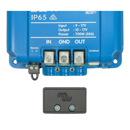 Orion XS 12/12-50 A / Cargador de Baterías CC-CC / 50 A 12 V / IP65 / Compatibilidad Alternador Inteligente / Para Bancos de Baterías de 500 Ah