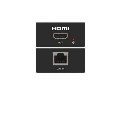 Splitter HDMI 1x2 | 4K@60Hz a 60m | 4K@30Hz a 70m | Cable Cat6 | EDID | HDCP 2.2 | Salida Loop