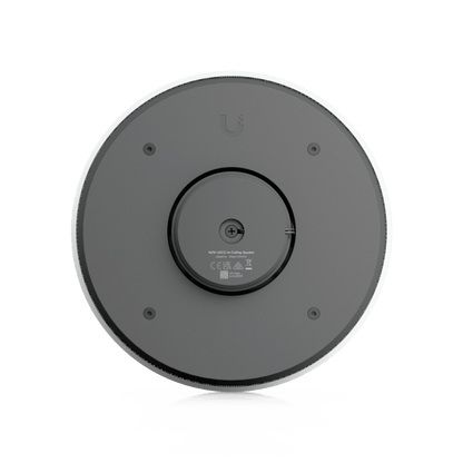 UniFi In-Ceiling Speaker Altavoz Empotrable de Techo / Woofer 6.5" 130W / Tweeter 1" Pivote ±15° / 8 Ohms / Cobertura Simétrica Axial de 90° / NDAA Compliant