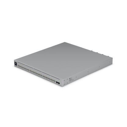 Enterprise Campus 24 PoE, Switch Empresarial Etherlighting™ PoE+++ Capa 3 de 24 Puertos (16 x 10 GbE y 8 x 2.5 GbE)  y 2 Puertos SFP28 de 25 G de Alta Disponibilidad