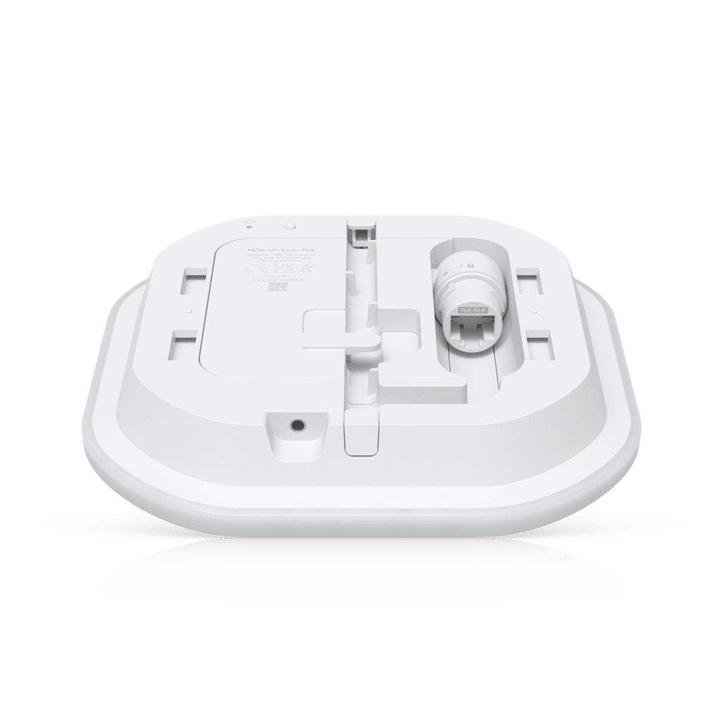 UniFi Siren PoE – Sirena para Exteriores Todo Clima con Alarma de 110 dB e Iluminación LED de Emergencia Alimentada por PoE
