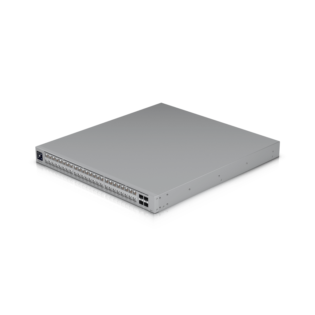 UniFi Switch USW-Pro-XG-48 / Capa 3 / 48 puertos (32 × 10 GbE, 16 × 2,5 GbE) + 4 puertos SFP28 25 G