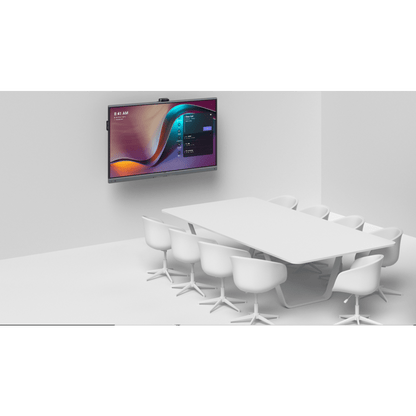 Yealink MeetingBoard 86 Pro, Centro de Colaboración Inteligente con IA, 4K UHD, Android 13, Micrófonos Integrados y Cámara Ultra Gran Angular