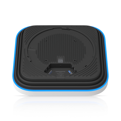 UniFi Enterprise Access Point E7, WiFi 7, 2.4/5/6GHz, 10 Cadenas Espaciales, Analizador Espectral en Tiempo Real, Hasta 1000 Dispositivos, (1) Puerto 10G RJ45 y (1) Puerto 1G RJ45 para Alta Disponibilidad de Energía y Datos