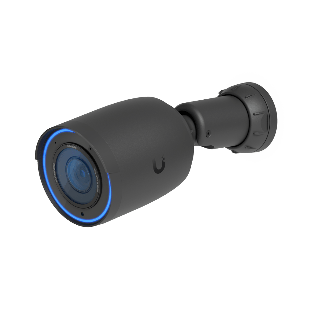 UniFi Protect G6 Pro Bullet – Cámara 4K PoE+ Todo Clima con Motor de IA Multi-TOPS, Zoom Óptico 2.36× y Sensor CMOS 1/1.2, que Ofrece un Desempeño Sobresaliente en Entornos de Baja Iluminación