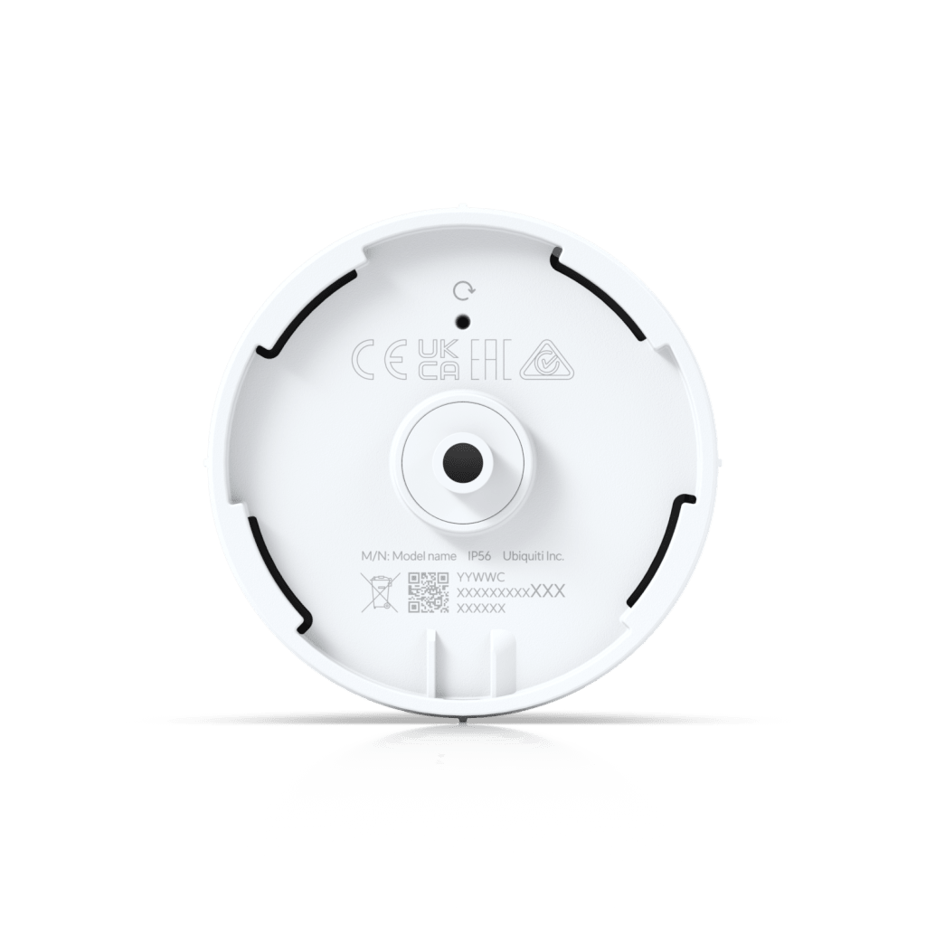 Cámara IP UniFi G5 Domo Ultra, de bajo perfil para interior, 2K (4MPX), ángulo amplio 102.4°, visión nocturna IR hasta 20 mts, detección de eventos, para pared o techo