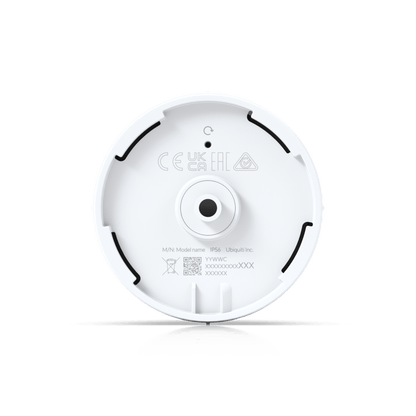 Cámara IP UniFi G5 Domo Ultra, de bajo perfil para interior, 2K (4MPX), ángulo amplio 102.4°, visión nocturna IR hasta 20 mts, detección de eventos, para pared o techo