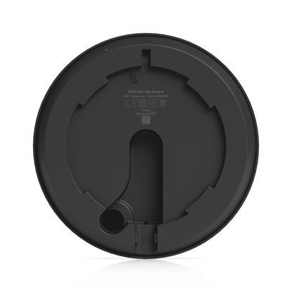UniFi G6 Dome – Cámara 4K Antivandálica y Todo Clima con Sensor de 8 MP (1/1.8”), Motor de IA Multi-TOPS y Visión Nocturna Infrarroja de Largo Alcance, Color Negro