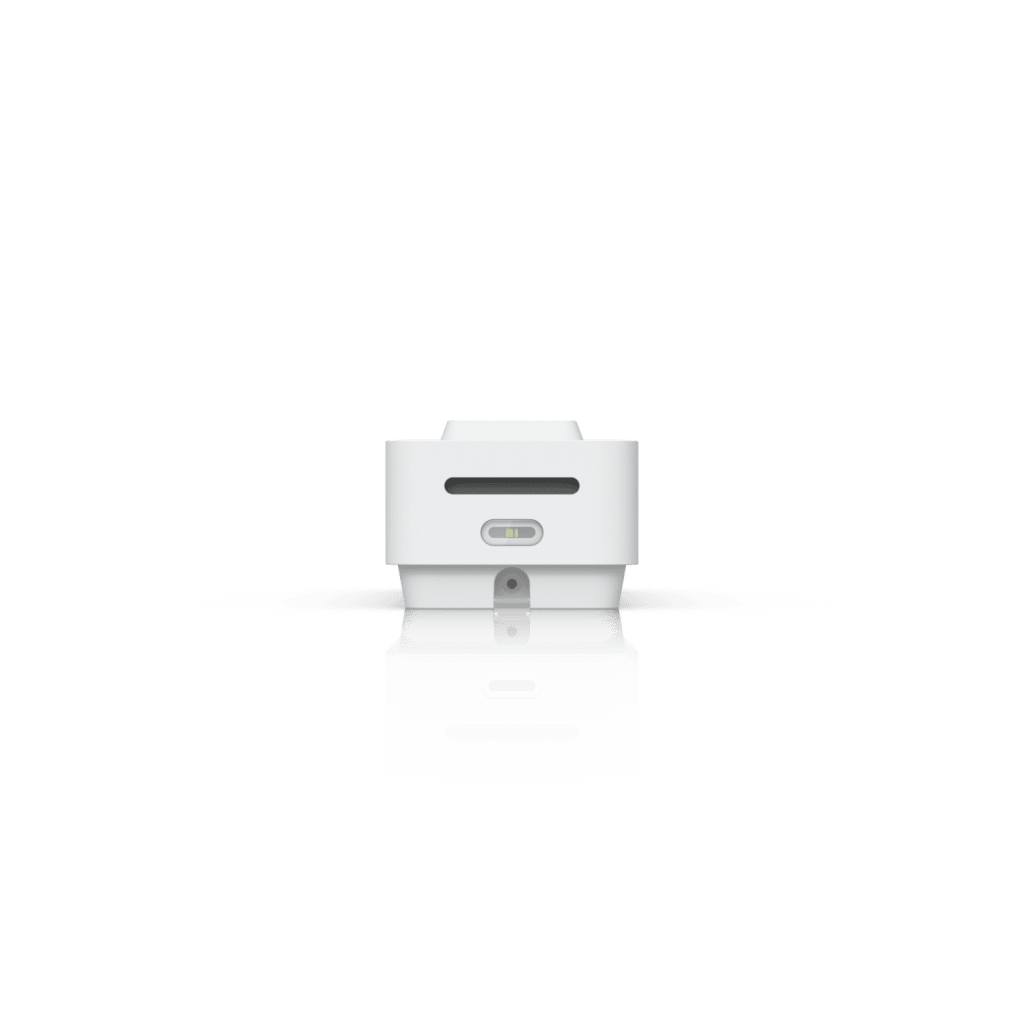 UVC Doorbell Lite – Videoportero Compacto 5 MP PoE con Visión Nocturna IR, Audio Bidireccional y Diseño Resistente al Clima, Color Blanco