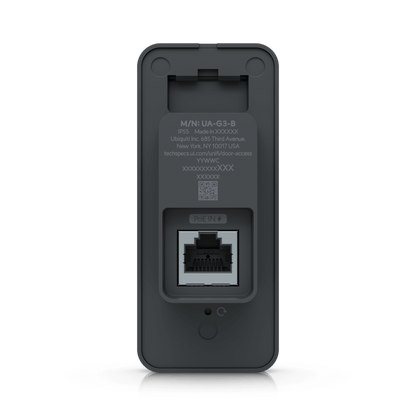 Lector de Acceso G3 Compacto con Soporte para NFC, App UniFi Identity y Touch Pass, Función de Salida por Proximidad, Resistencia IP55 y Alimentación PoE