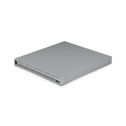UniFi Switch USW-Pro-XG-24 / Capa 3 / 24 puertos  (16 × 10 GbE, 8 × 2,5 GbE) + 2 puertos SFP28 25 G