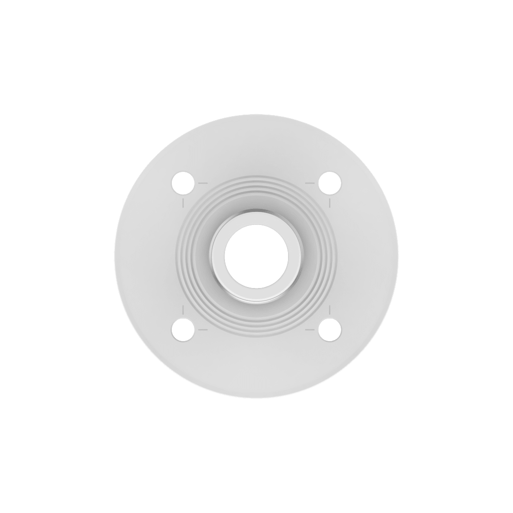 Soporte de Techo SBP-300CMI / Aluminio / Blanco / Peso 800g / Carga Máxima 10kg / Compatible con Modelos Hanwha Vision / Certificaciones EAC UL CE FCC