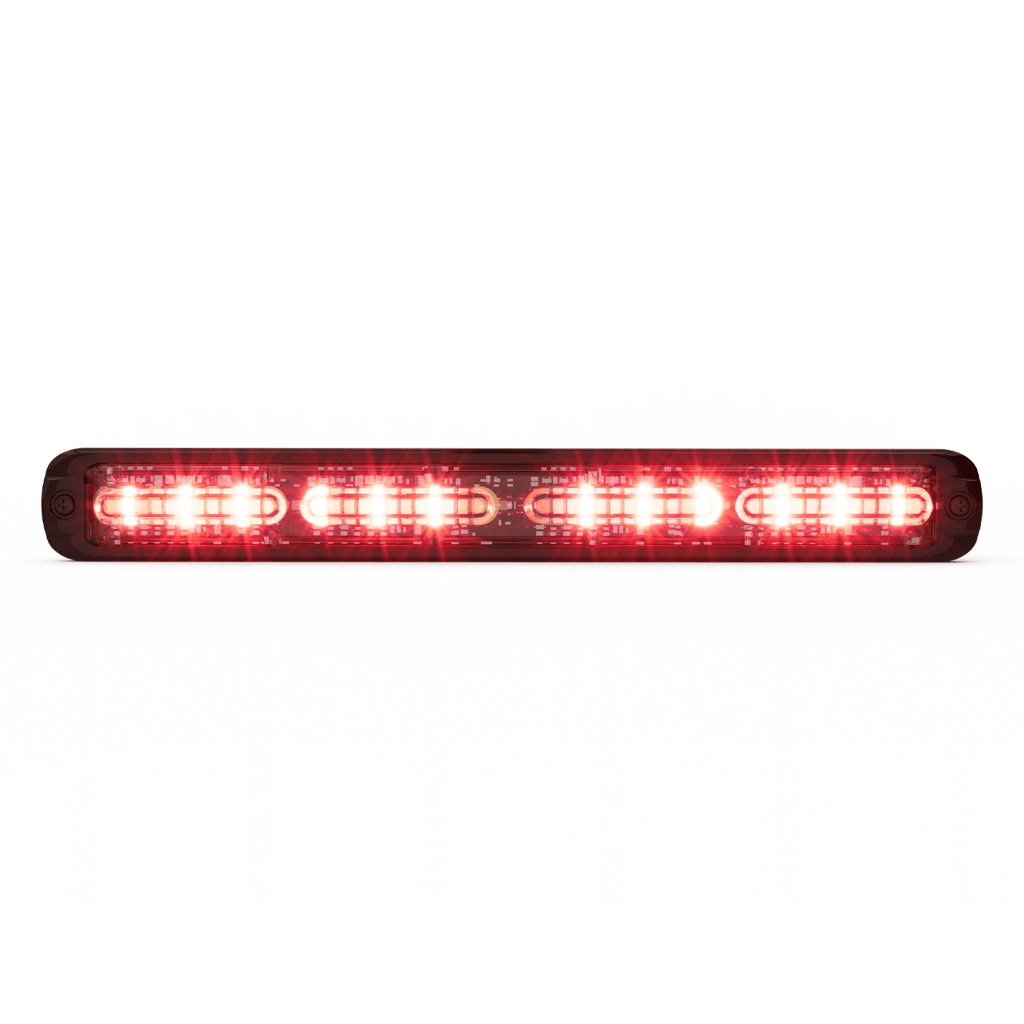Luz auxiliar Giga Thin 11¨ Quadcolor Rojo/Azul/Ambar/Blanco 48 LED Con funcionalidad de director de tráfico