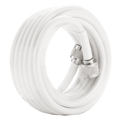 Jumper Coaxial con Cable Epcom295 | Conector N Macho en los Extremos | 6 Metros (19.69 Pies) de Longitud.