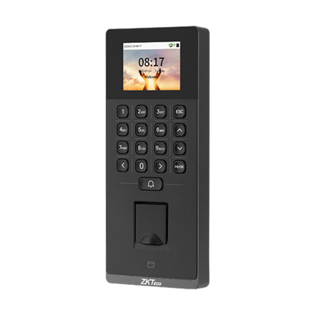 Terminal Biométrico F34 Lite / Huella Digital / Tarjeta RFID / Contraseña / 2.4" Pantalla Color / 10,000 Huellas / 10,000 Tarjetas / Protocolos BEST-PUSH / Ethernet-WiFi / Control de Acceso-Asistencia