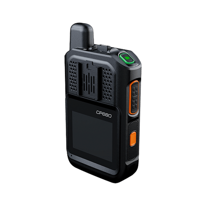 Bodycam IP67 4G LTE Android 12 / Con Funciones de Radio POC / Pantalla Táctil de 2" / Soporta llamadas Telefónicas y Mensajes SMS /Descarga de Vídeo automática con estación