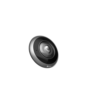 Cámara WiFi Panorámica Fisheye 360° / Resolución 3K+  / Visión Nocturna IR 10m / Detección IA Humana / Doble Banda 2.4-5GHz / Audio Bidireccional / Almacenamiento MicroSD 512GB / H.265