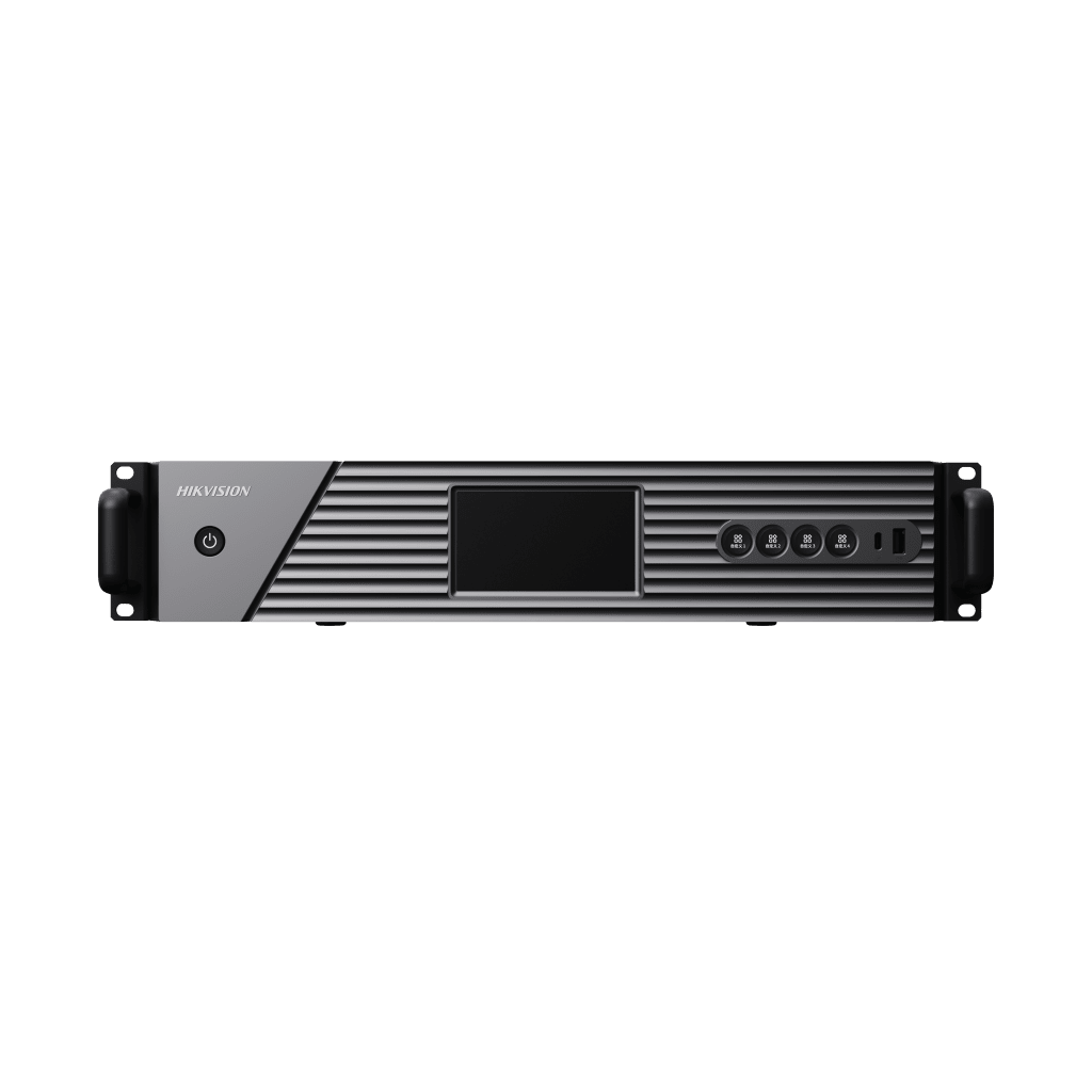 Chassis Controlador de Video Wall 6 Slots / 2U Rack / Hasta 6 Tarjetas (Entrada y Salida de Video) / 4K Ultra HD / Hot-Swappable / Touch LCD 4.5" / Genlock Sync
