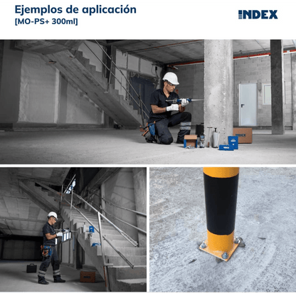 Resina de Polyester sin Estireno para Cargas Medias para Fijaciones en Hormigón no Fisurado y Mampostería / Curado Rápido  / Contenido 300ml.