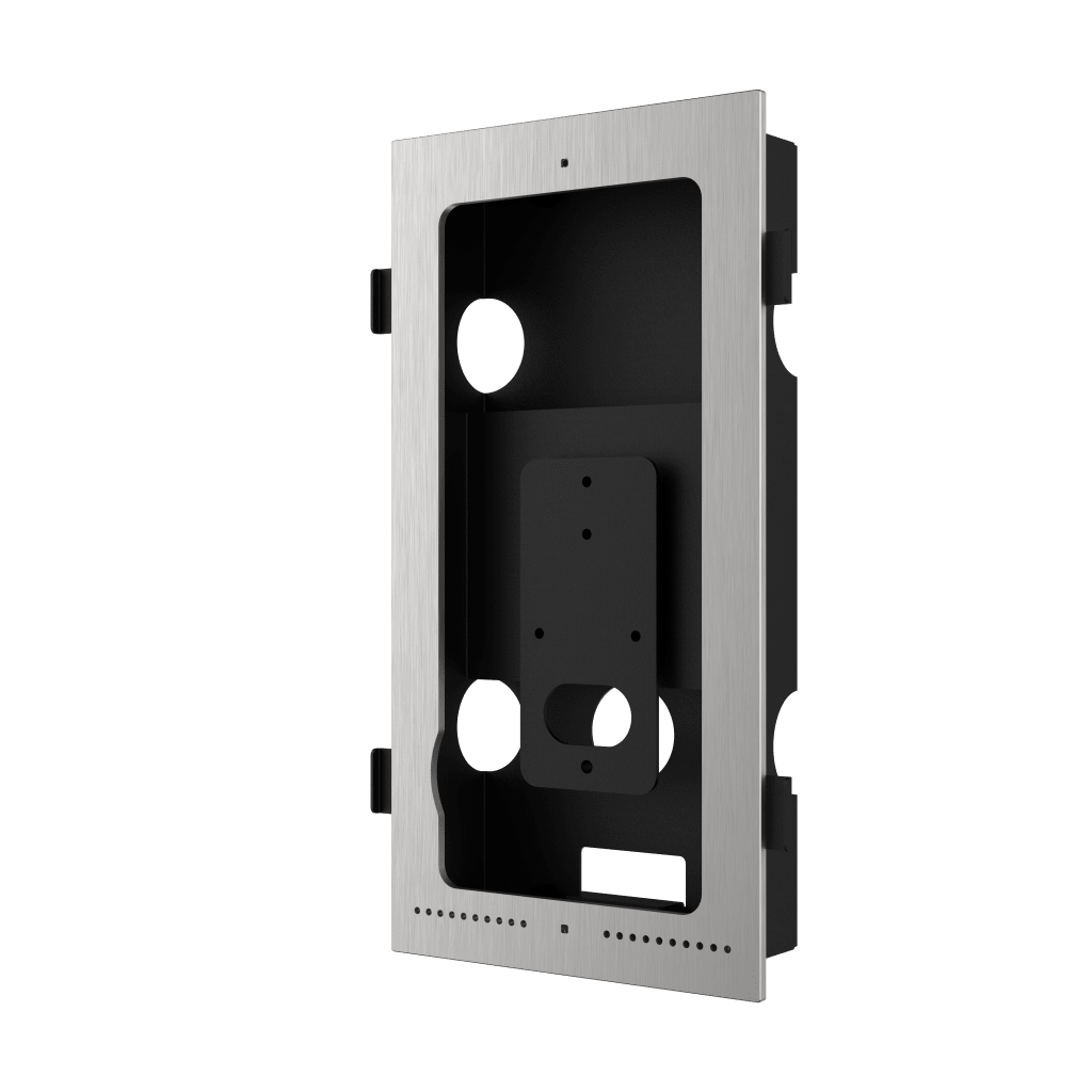 Carcasa Gang Box para Montaje Parcial Empotrado de Terminales Min Moe Serie DS-K1T673 / Para Empotrar