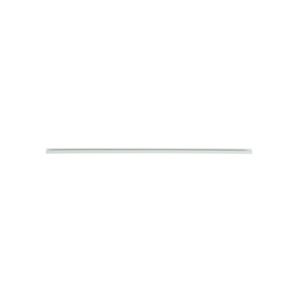 Canaleta LD3 de PVC rígido, con cinta adhesiva para instalación sin herramientas, 19.6 x 12 x 1828.8 mm, Color Blanco