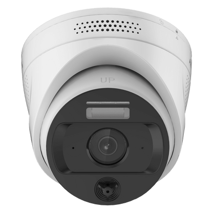 (HikFire) Cámara IP 4 Megapíxel / Detección de Temperatura sin Contacto / Exterior IP66 / Compatible con Hik-Connect / Micrófono y Bocina para Audio de dos Vías