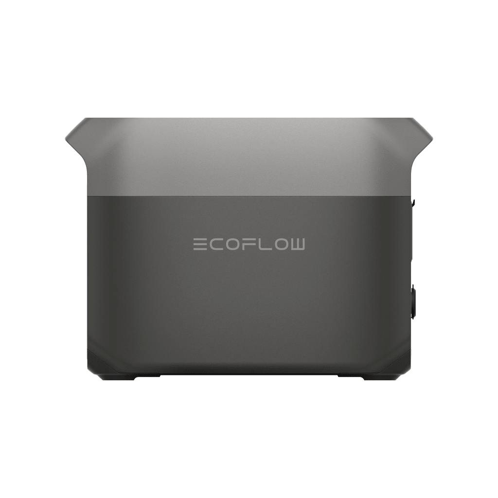 Estación de Energía Portátil Delta 3 1024Wh Litio LFP / 6 AC 1800 W (Max. 2200W) / 2 USB-C 100W / Capacidad para Aumentar Respaldo / Cargador de Coche 10A a 12.6V / Conectividad WiFi y Bluetooth (App) / Carga Solar 500W Max.