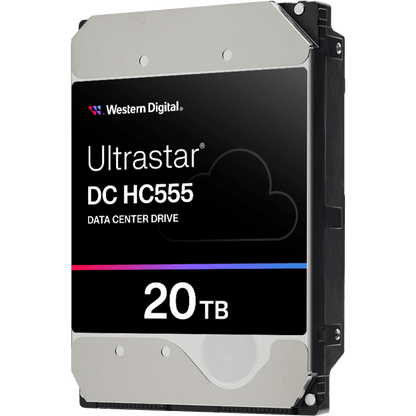 Disco Duro Data Center Ultrastar / 20 TB / 7200 RPM / HelioSeal / CMR / SATA 6Gb/s SAS 12Gb/s / 2.5M horas MTBF / 5 años garantía