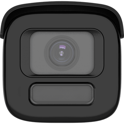 [Dual Light + ColorVu 3.0 + HikAI] Bala IP 4 Megapixel / Lente Mot. 2.8 a 12 mm / 60 mts IR + Luz Blanca / Exterior IP67 / WDR 130 dB / ACUSENSE 3.0 / Microfono Integrado / Metal / NEMA 4X / ACUSEEK