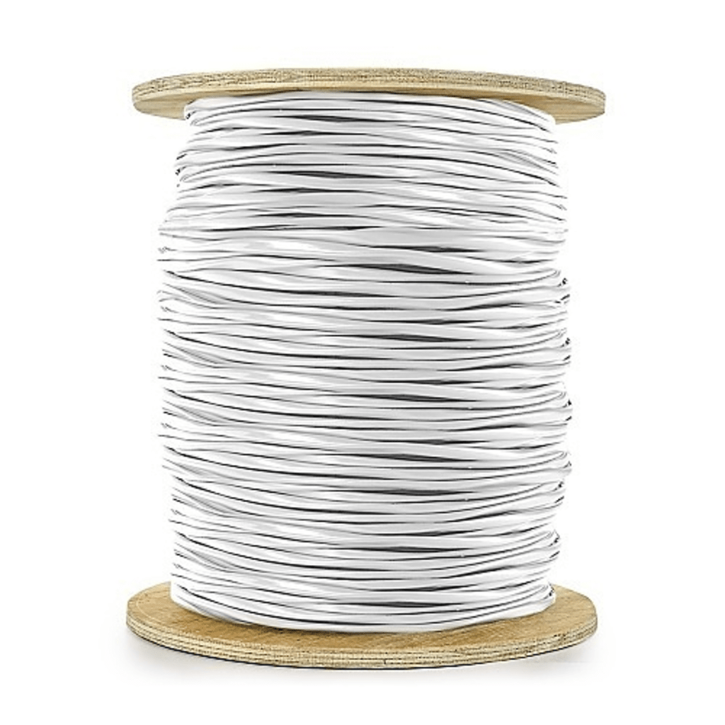 Carrete de 305 Metros (1000 Pies) de Cable / 4 x 14 AWG / Tipo CL3P / Plenum / Color Blanco / Para Aplicaciones de Alarmas de Intrusión, Control de Acceso, Automatización, Interfonos y Tv Porteros