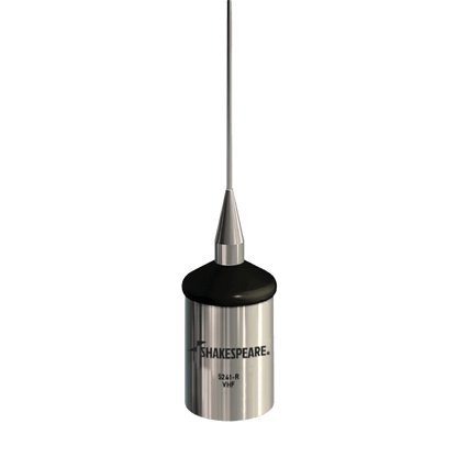 Antena Marina VHF de Acero Inoxidable / Ganacia de 3 dB / Potencia de Entrada 50 W