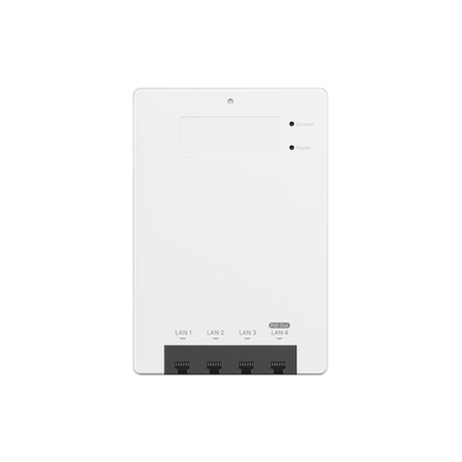 Punto de Acceso Mesh Wi-Fi 6 para interior en pared, hasta 320 usuarios ideal para Hotelería u Oficina.