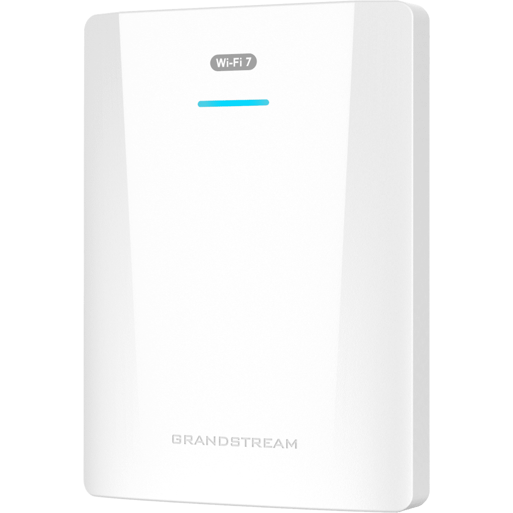 Punto de Acceso Wi-Fi 7 para Pared / GWN7670WM / MIMO 2x2:2 DL-UL OFDMA / Modulación 4096 QAM / 2.5G Ethernet PoE+ / Hasta 256 Clientes / QoS Avanzado / Cobertura 175 mts / Gestión Integrada y en la Nube