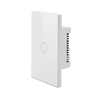 (ZigBee) Apagador switch inalámbrico ZigBee Cable Neutro Opcional, control de 1 regreso de carga, 110V