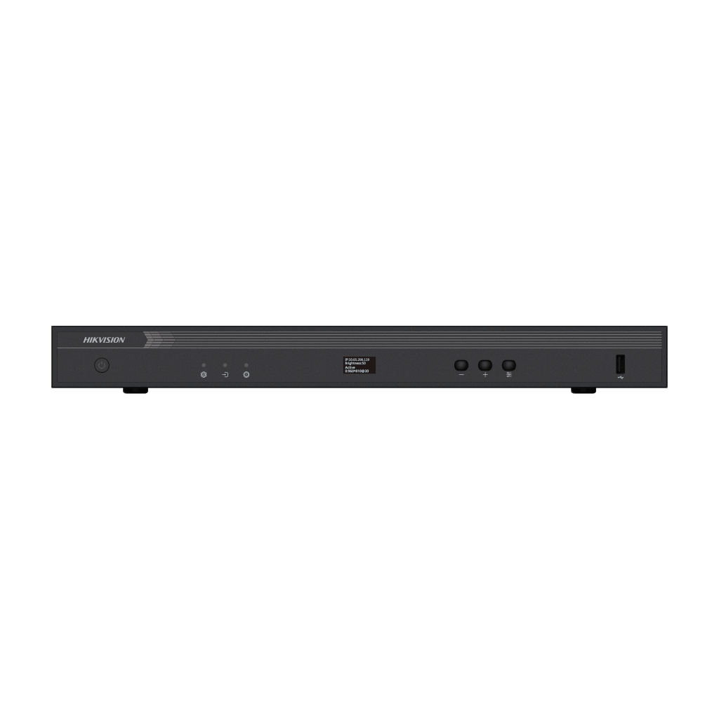 Controlador LED para Videowall / Configuración WEB / Android Interconstruido / 20 Puertos de Video RJ45 / Compatible con Paneles LED Hikvision