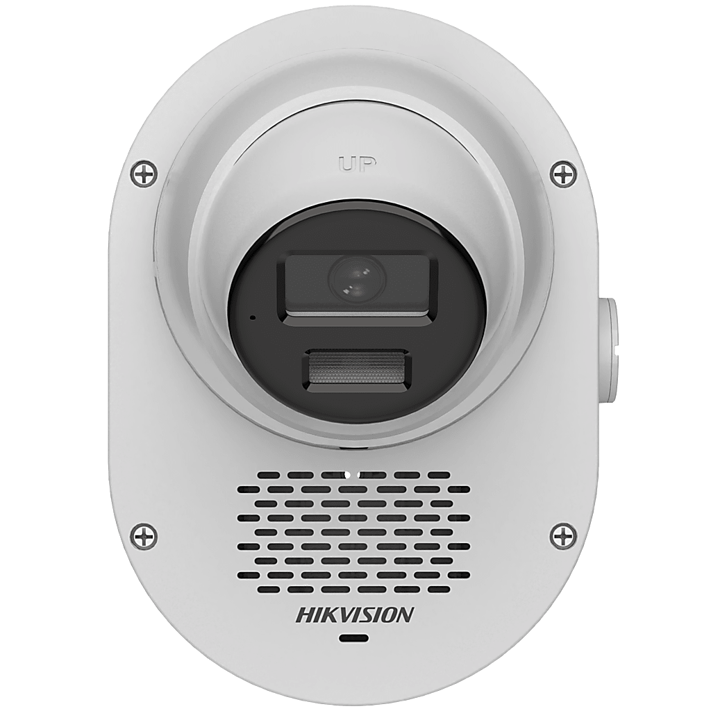 Cámara Turret TURBOHD 2 Megapixel (1080p) / Imagen a Color 24/7 con Apertura F1.0 / Audio Bidireccional y Sirena / Luz Blanca e IR 40 m (131.2 ft) / IP67 / Smart-Hybrid Light / 3D DNR