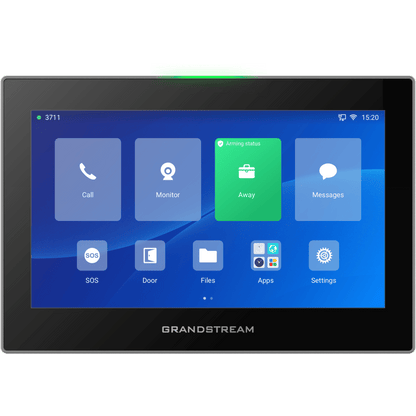 Estación de Intercomunicación SIP con Wi-Fi 6, Bluetooth y Control Total para Agendamiento de Salas y Edificios Inteligentes (Color Negro)