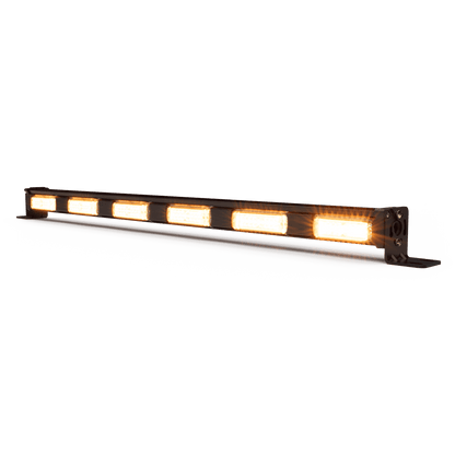 Barra directora de tráfico 29¨48 LED de 6 módulos, Ámbar, Análoga