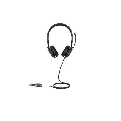 Diadema Alambrica UH35 Dual Teams de Yealink USB C/A con Cancelación de Ruido y Diseño Ergonómico