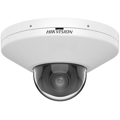 [Hik AI] Mini Domo IP 4 Megapixel / Lente 2 mm / Ideal para Elevadores / Diseño Compacto / ColorVu / 2 Micrófonos Integrados / Interior / ACUSENSE / Captura Facial / PoE / WDR 130 dB / ONVIF / Micro SD